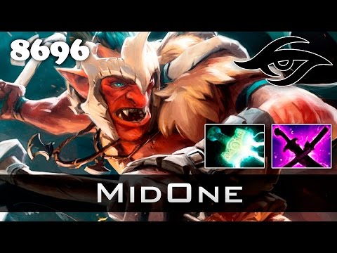 MidOne Troll Warlord - 8696 MMR Dota 2