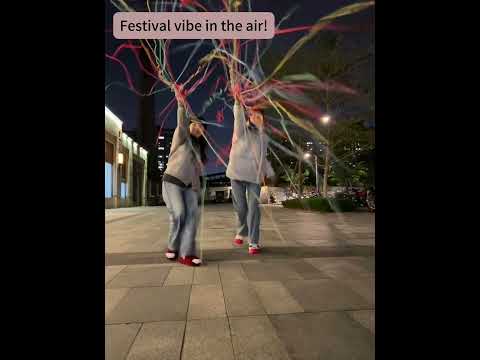 colorful hand throw streamers! #streamer #ribbon #Confetti #festival #celebration