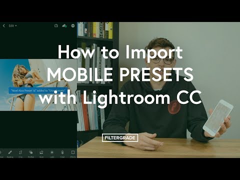 How to Create Mobile Presets (DNG Files) - FilterGrade