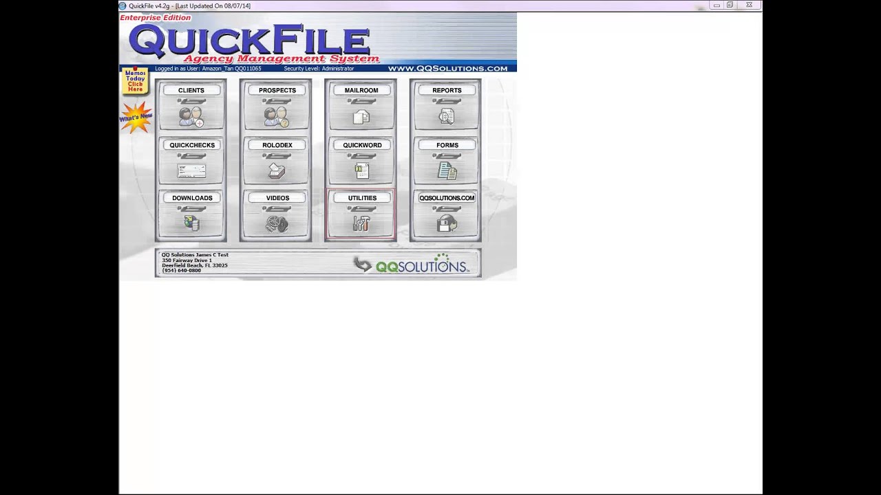 QuickFile Enterprise Version 4.2g