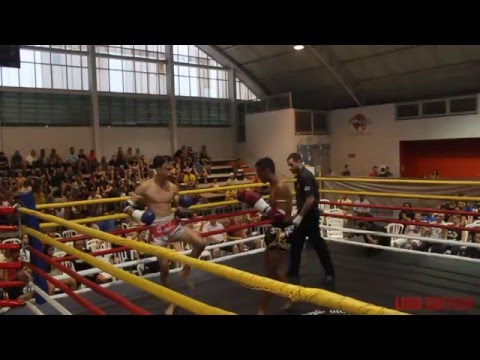 1º Epic Muaythai Brasil - Nicollas "Alegria" (Retz Sitnarongchai) x Bruno "Pudim" (CTC) 57Kg.