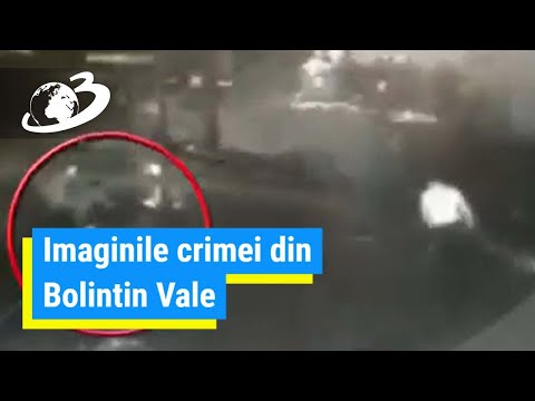 Imaginile crimei din Bolintin Vale. Momentul atacului