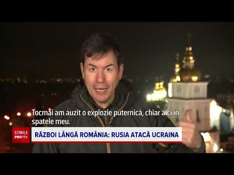 Război lângă România: Rusia atacă Ucraina
