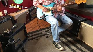 Video thumbnail for Fender Mustang Pawn Shop Special Lake Placid Blue #T011153 Quick 'n' Dirty by soundpurestudios
