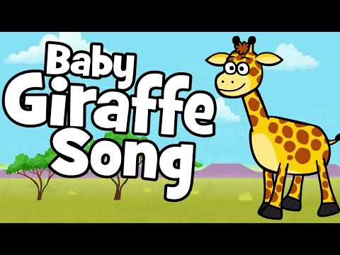 Baby Giraffe Song - animal dance song for kids | Hooray Kids Songs & Nursery Rhymes - funny kid song