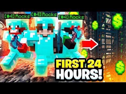 UNBELIEVABLE! 24 HOURS IN MINI SEASON - Minecraft Factions