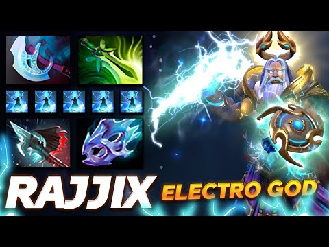 Rajjix Zeus Electro God Reaction - Dota 2 Pro Gameplay [Watch & Learn]