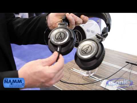 Audio Technica ATH-M50xBL (Blue/Beige)-video