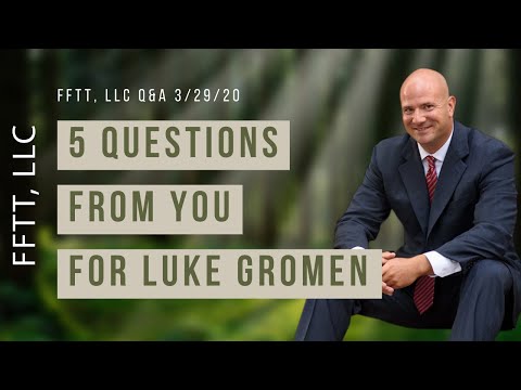 5 Questions From You for Luke Gromen - Plus Special Offer Last Chance [03/29/20]