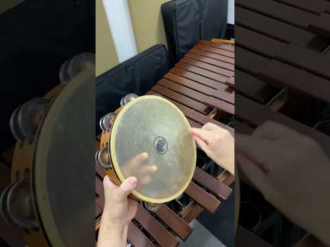 打楽器は叩くだけ&hellip;？ #パーカッション #タンバリン #吹奏楽 #打楽器