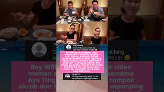 Download lagu Boy William dan Ayu Ting Ting Mesra Saat Dinner Romantis Bikin Baper #fyp #viral #artis mp3 Download lagu Boy William dan Ayu Ting Ting Mesra Saat Dinner Romantis Bikin Baper #fyp #viral #artis mp3