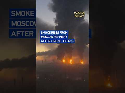 Smoke rises from Moscow refinery after drone attack