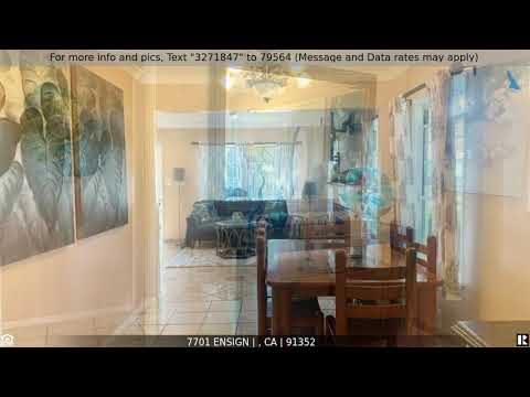 Priced at $799,000 - 7701 Ensign, , CA 91352