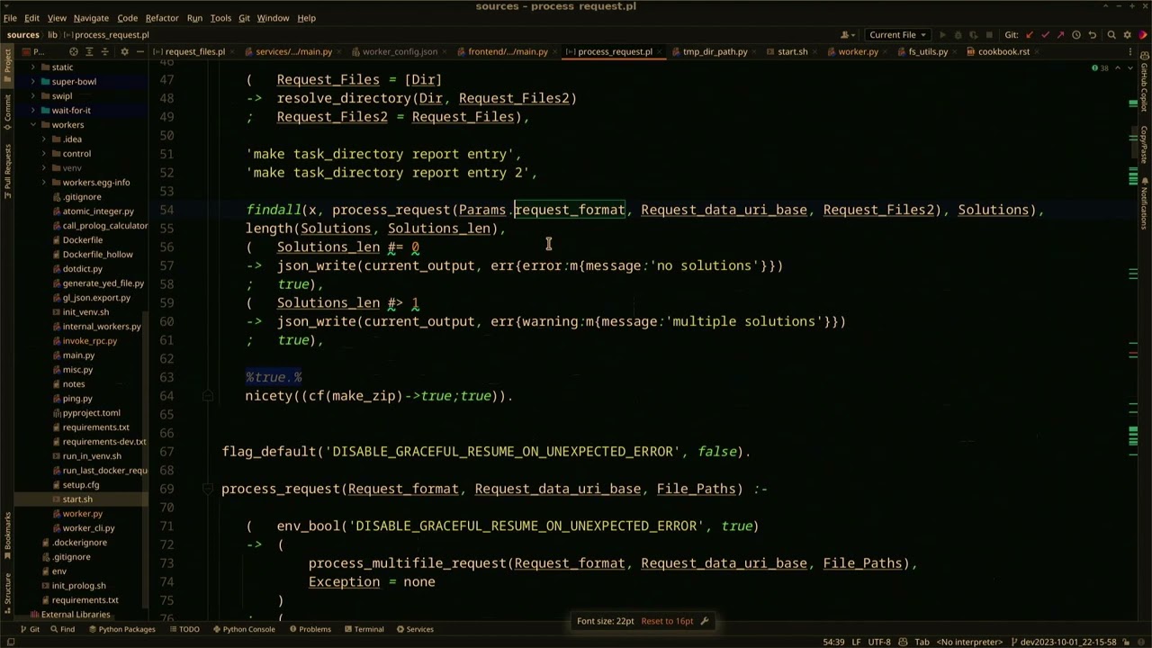 Invoke rpc call prolog calculator and worker config json