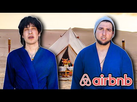 We Went Camping in a DESERT AIRBNB