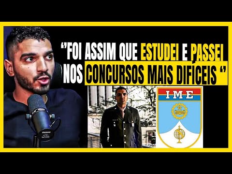 EX-MILITAR DO IME REVELA COMO ESTUDAR PARA CONCURSO, QUEIROZ PODCAST, ÍTALO ARCANJO