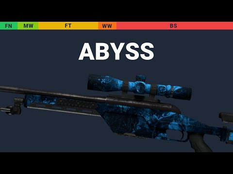 SSG 08 Abyss - Skin Float And Wear Preview