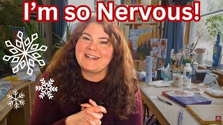 A Week in My Life as a Full-Time Artist | First Snow & Holiday Launch Prep