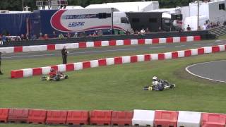 preview picture of video 'Super 1 British Karting Championships 2014: Part 2 Minimax'