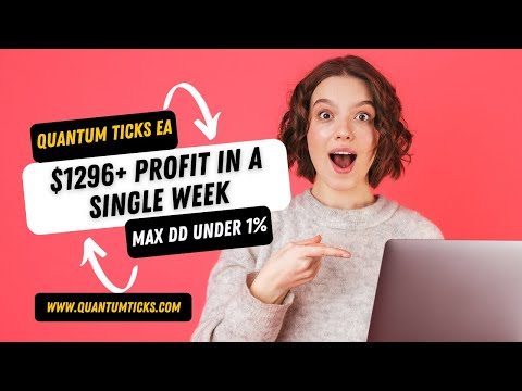 Mind-Blowing Forex EA! $1206 Profit in 1 Week with less than 1% Drawdown! 🚀