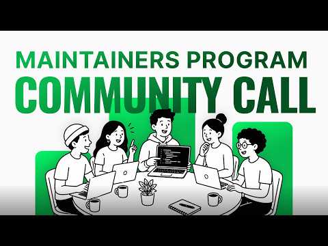 Community Call - Maintainers Program