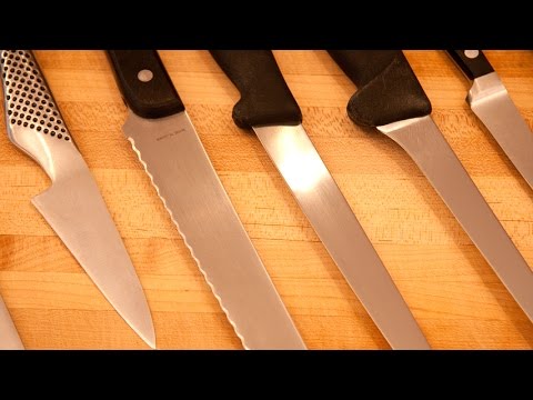 Kitchen knives essential tutorial