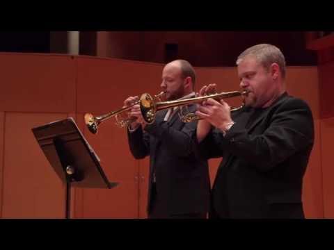 FOUR FANFARES FOR TWO TRUMPETS by Andrew Rindfleisch