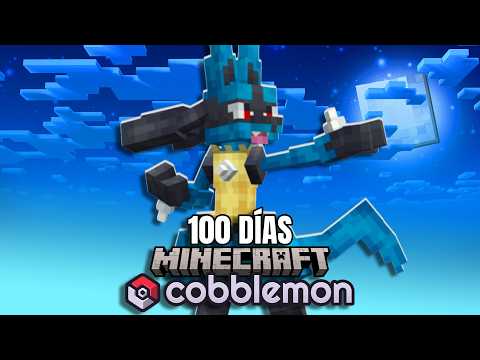 Sobreviví 100 DÍAS en Minecraft POKÉMON (Cobblemon)