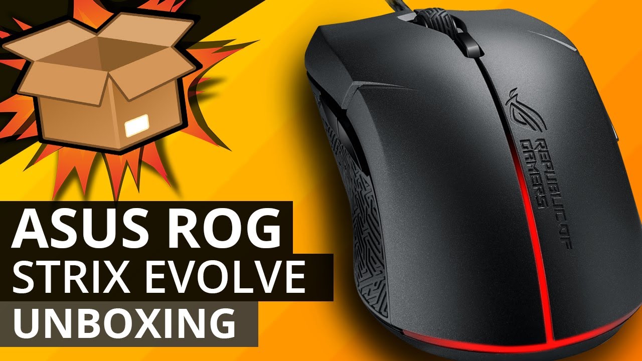 Мышь Asus ROG STRIX Evolve, черный