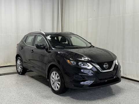 2021 Nissan Qashqai AWD SV CVT in Black for sale at Park Mazda in Sherwood Park, AB