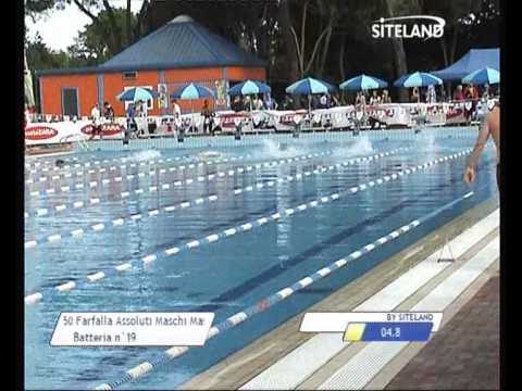 Serie 4 dei 50 Farfalla  Assoluti Maschi Master - 13 Memorial Andrea Bettiol