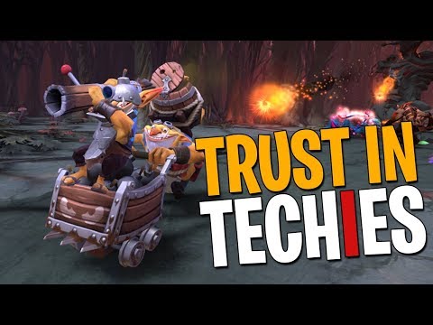 Trust in Techies 2018! - DotA 2 Funny Moments