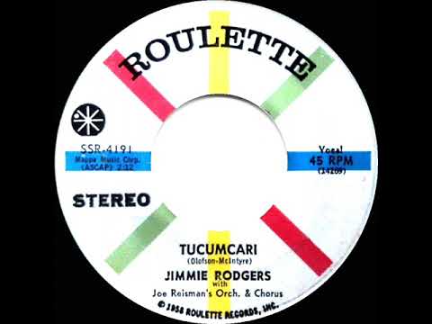 1959 Jimmie Rodgers - Tucumcari (early stereo 45)