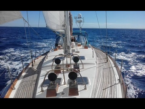 Little Harbor 50 Port Cabin Brightwork Varnishing