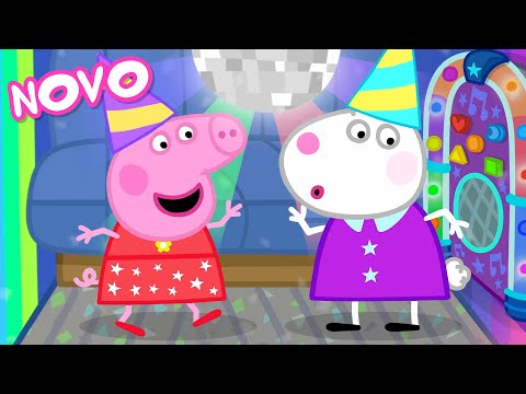 Capa de Peppa Pig Português Brasil | Ônibus de Festa Dançante | NOVO Contos da Peppa Pig |
