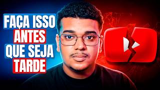AVISO: se você tem CANAL DARK FAÇA ISSO URGENTE