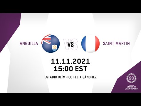 2021 Concacaf Under-20 Championship | Anguilla vs Saint Martin