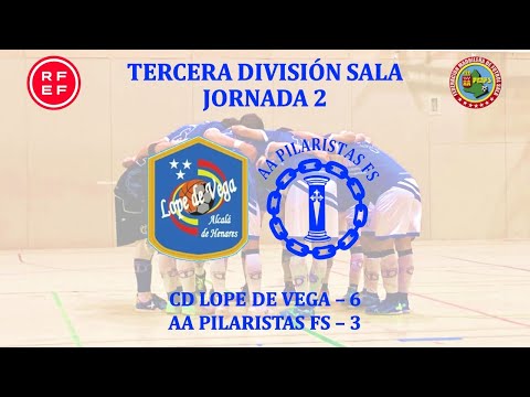 Temp. 21-22. Jornada 2: CD Lope de Vega 6 - AA Pilaristas FS 3