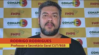 Rodrigo Rodrigues - Professor e Secretário Geral da CUT
