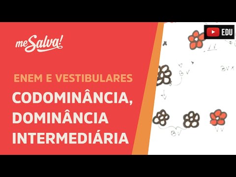 Me Salva! GEN10 - Genética - Codominância, Dominância intermediária