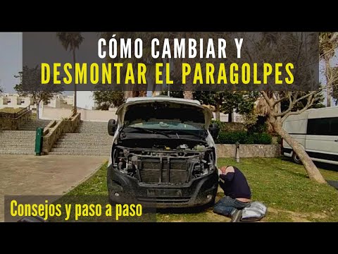Desmontar paragolpes Renault Master