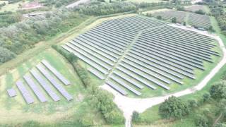Severn Beach Solar Farm - From the Air!