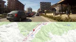 preview picture of video 'Percorso esordienti maschi 2° anno - Campionati italiani di ciclismo 2013'