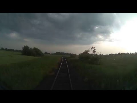Zugfahrt Husum - Tönning Time Lapse