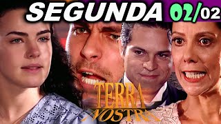 Terra Nostra: SEGUNDA-FEIRA, 02/02/2026 – Capítulo de Hoje | Novela Completa