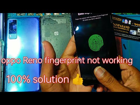 oppo Reno fingerprint not working