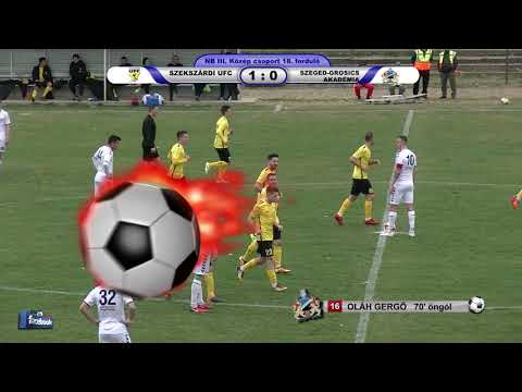 SZEKSZÁRDI UFC - SZEGED-GROSICS AKADÉMIA  1 - 1 (0 - 0)