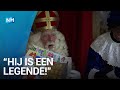 Kinderen ontmoeten de Sint in het Sinthuis
