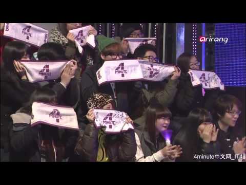 [IT4_中字]140107 4minute Simply K-pop WYN+talk+i'm ok 中字