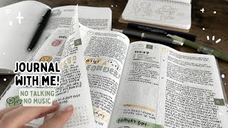 Quiet Journaling Session No.5 | No Talking & No Music
